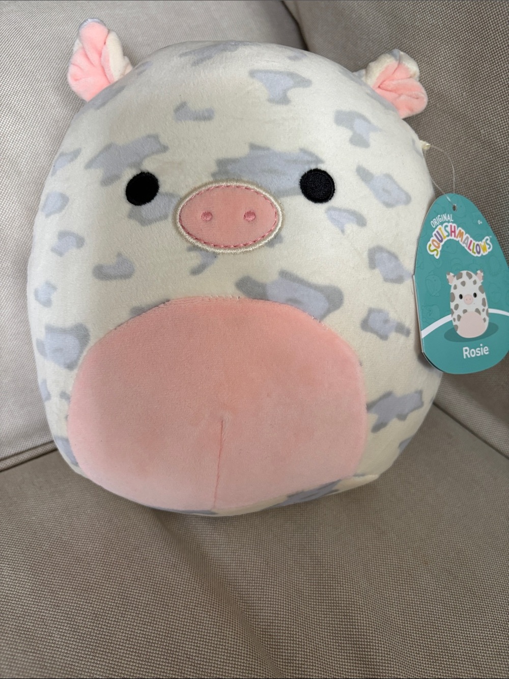Squishmallow spotted pig Rosie